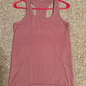 Lululemon Swiftly Tech Tank Top Shirt Women’s Size 8 Dusty Pink Racerback Yoga